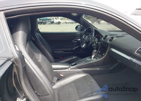 2018 Porsche 718 Cayman z USA, uszkodzony, nr VIN WP0AA2A80JK261071